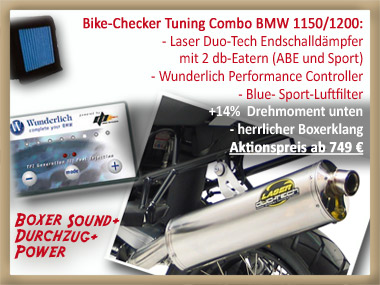 BMW 1200 GS Tuning Combo