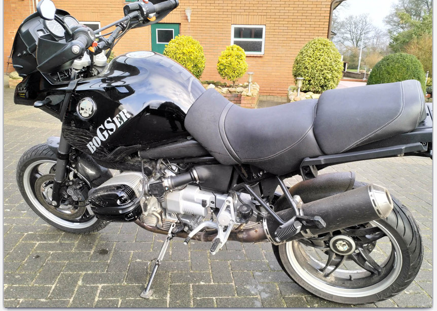 BMW 1150 GS sitzbank hoch
