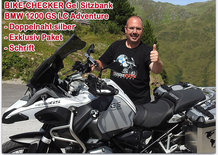 BMW 1200 GS LC Adventure Gel Sitzbank