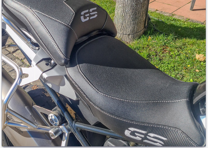 Tiefe BMW 1250 GS Adventure Sitzbank