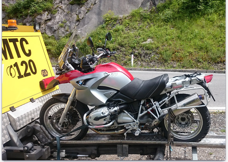 BMW 1200 GS Getriebeschaden