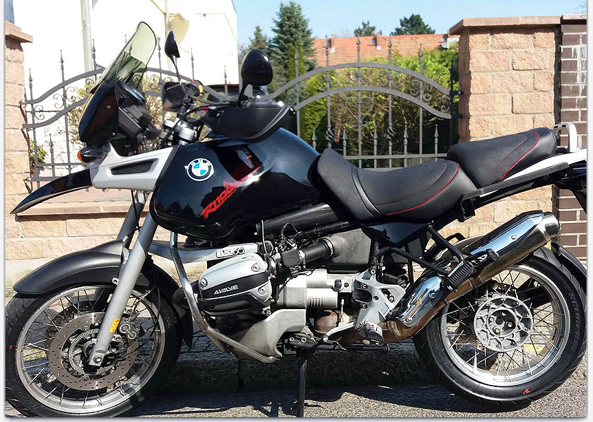 BMW 1100 GS Sitzbank, rutschfest, Gel