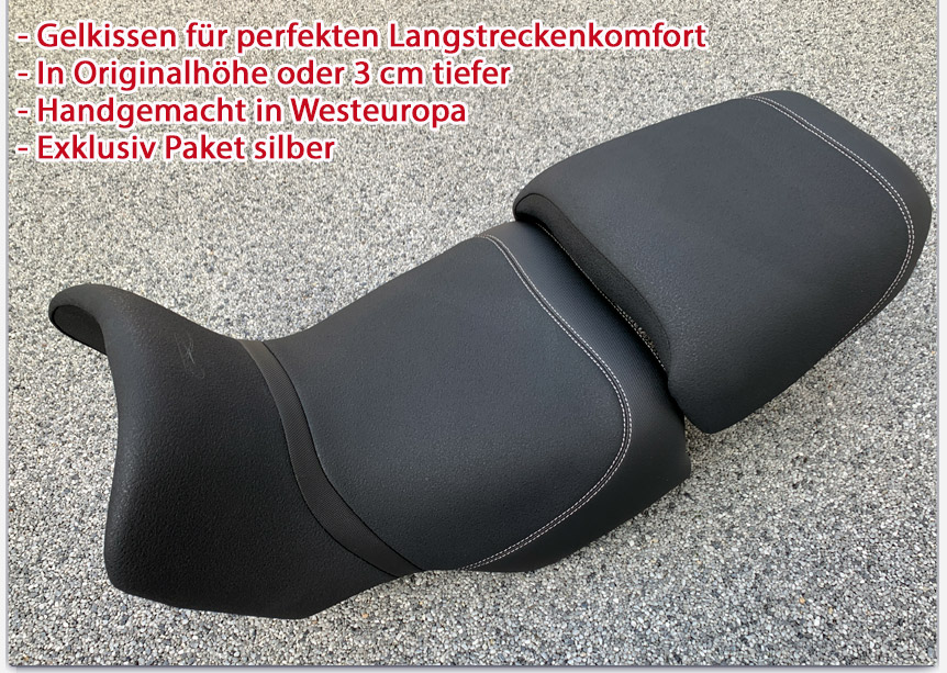Gel Sitzbank für BMW 850, 1100, 1150 GS 