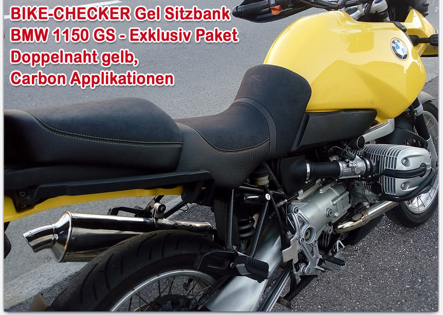 BMW 1150 GS Sitzbank gelb