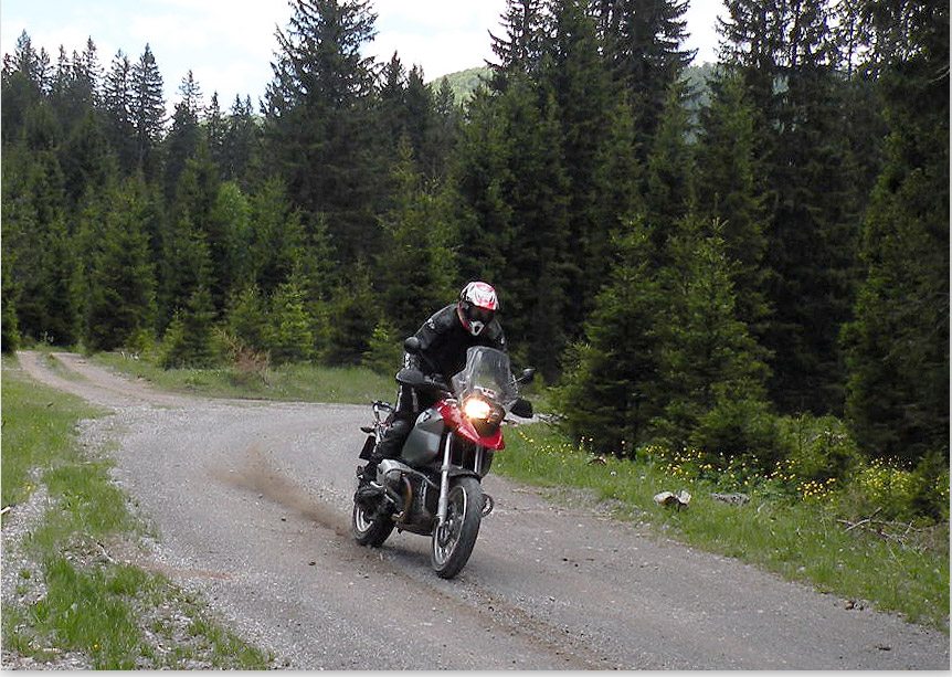 BMW GS 1200. Dynamik auch beladen