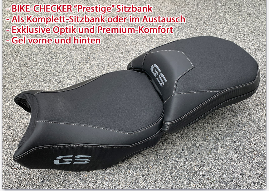 BMW 1250 GS Sitzbank Aktion