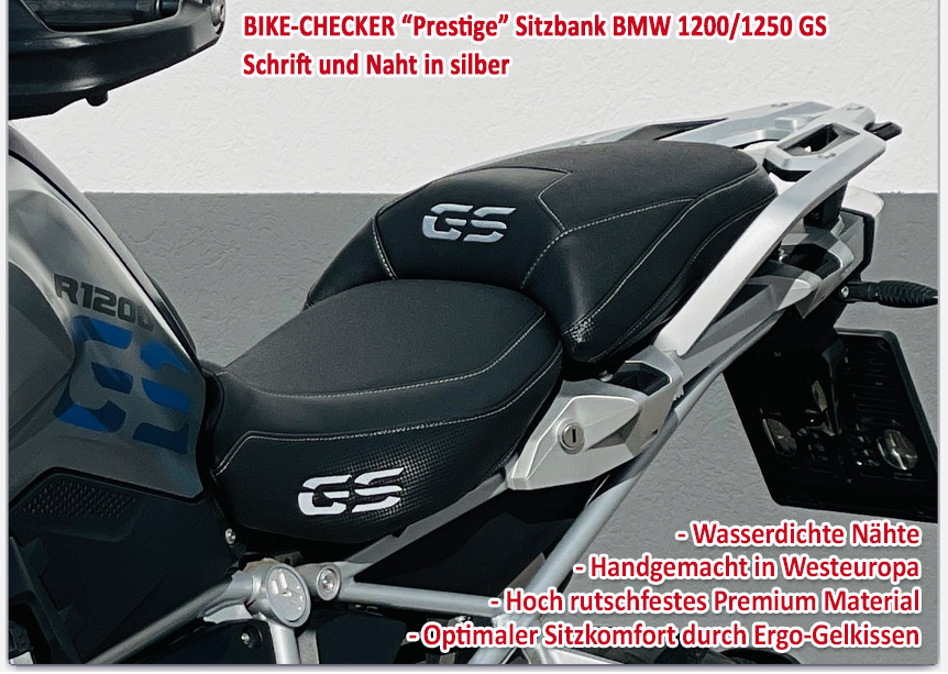 BMW 1250 GS Sitzbank Aktion