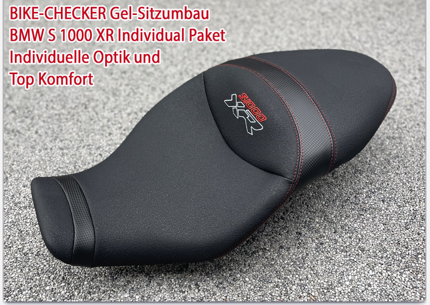 Gel Sitzbank BMW S 1000 XR mit Top Sitzkomfort und Optik