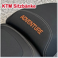 Zu KTM Gel Sitzbänken