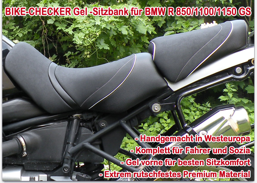 BIKE-CHECKER Sitzbank BMW R 850, 1100, 1150 GS