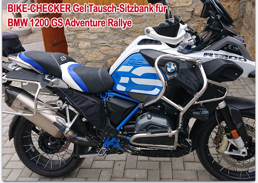 BMW 1200 GS Adventure Rallye Sitzbank