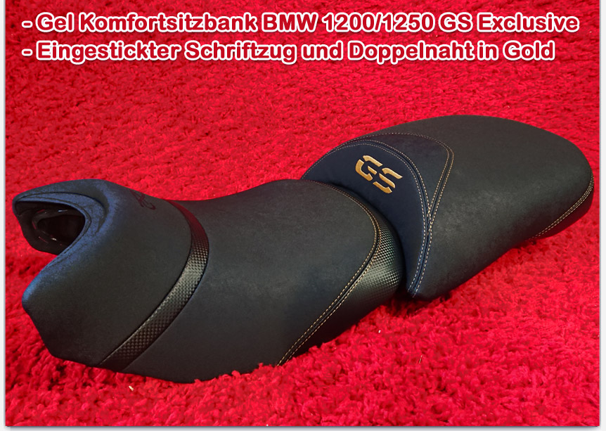 Komfort Sitzbank BMW 1200 und 1250 nGS Exclusive