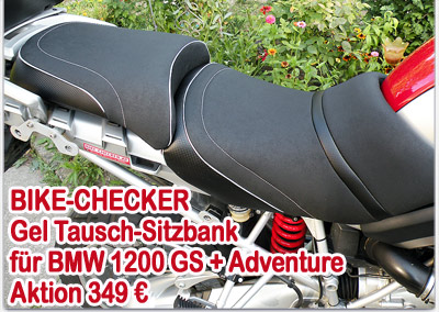 Gel Sitzbank BMW R 1200 GS